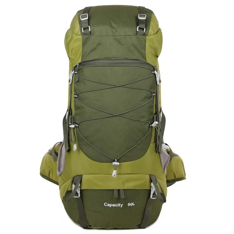 Backpack Men Women For Camping Mountaineering Trekking 50L Outdoor