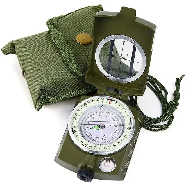 Waterproof High Precision Compass With Professional Military  Metal Sight