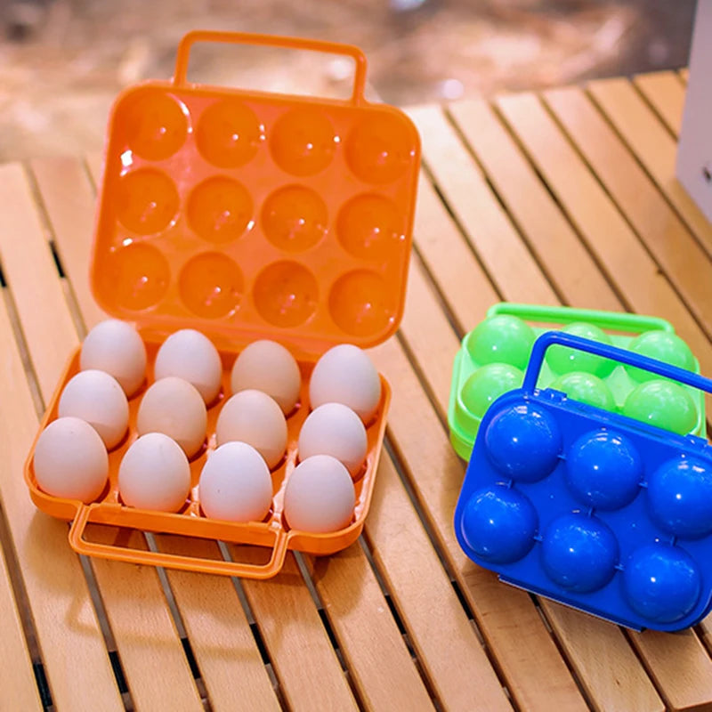 6/12 Grids Egg Storage Box