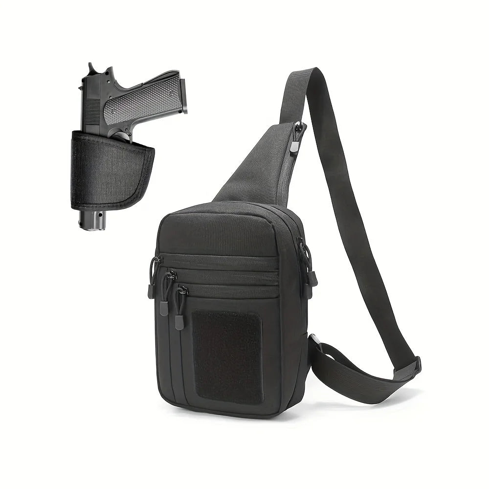 Concealed Carry Bag With Holster, Crossbody Sling Bag Chest Pack