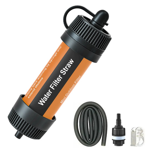 Outdoor Water Filter Straw Portable Water Purifier