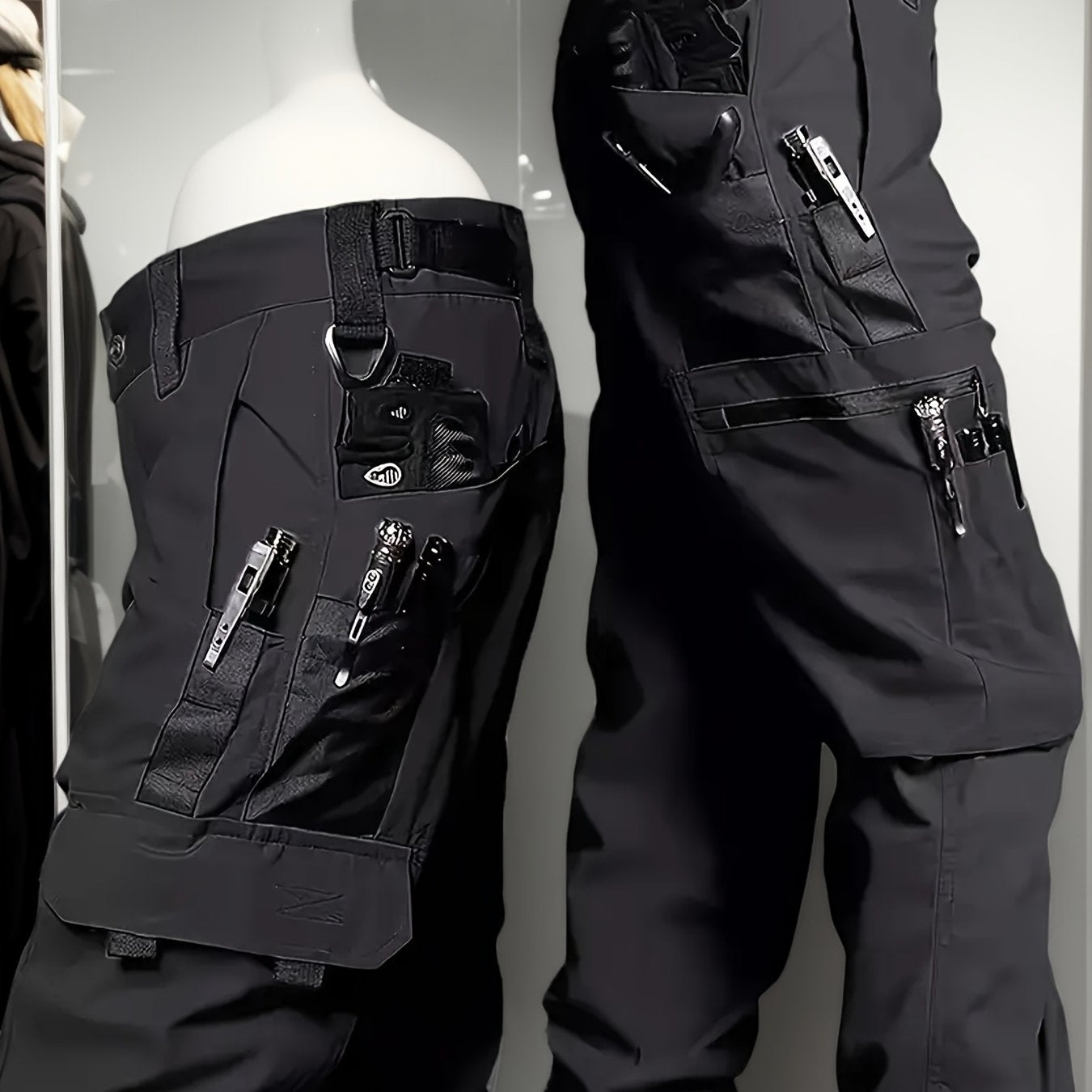 Men's Tactical Cargo Pants, Durable Multi-Pocket Workwear