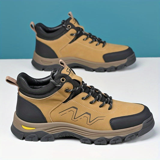 Men'S Outdoor Hiking Boots: Durable, Grip-Tech Rubber Soles, Lightweight, And - Perfect for Spring & Autumn