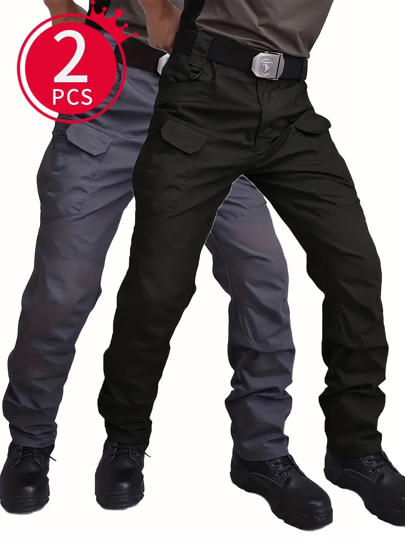 2 Pcs Men's Hiking Tactical Pants