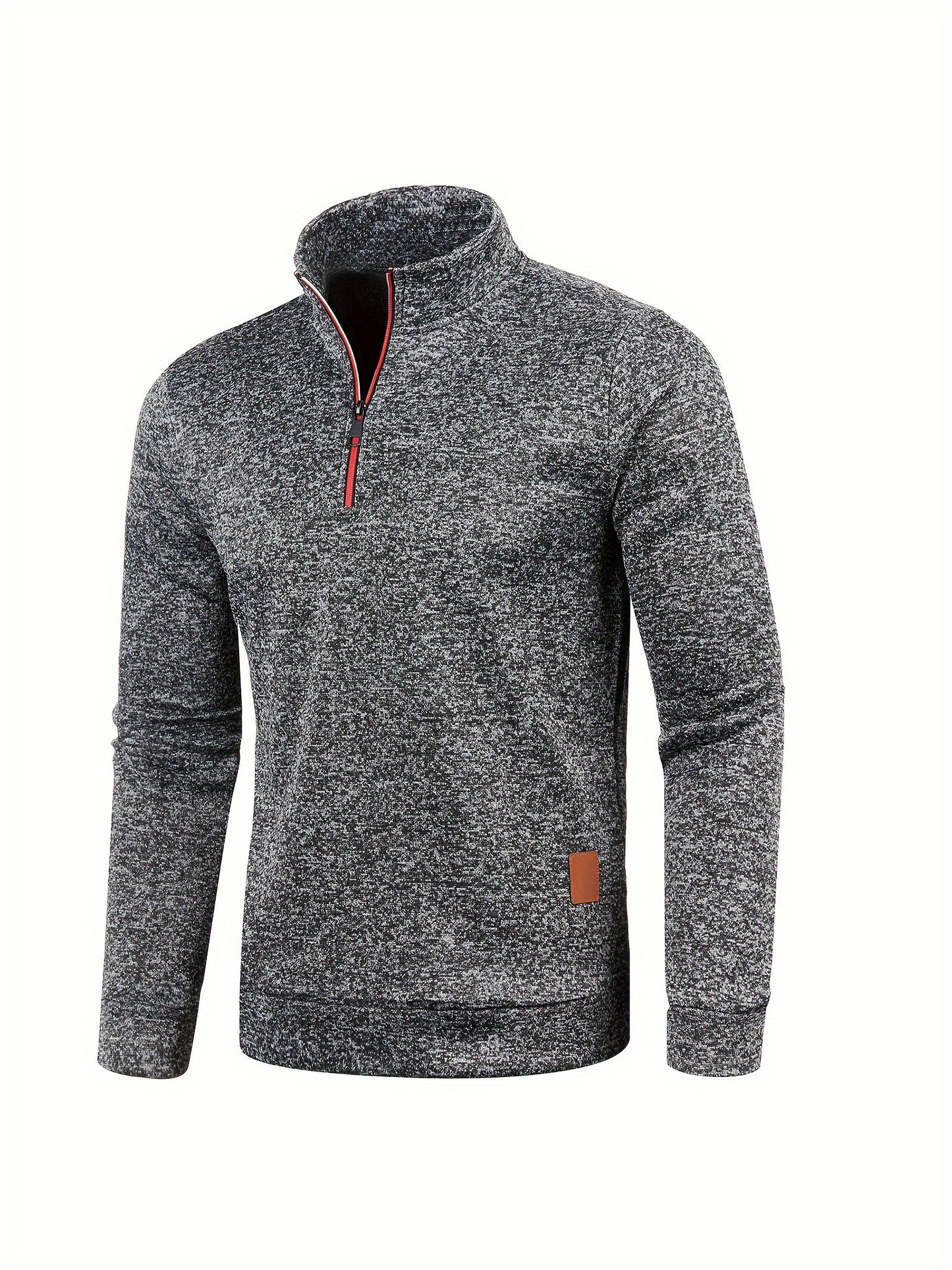 Men's Lightweight Fleece-Lined Pullover