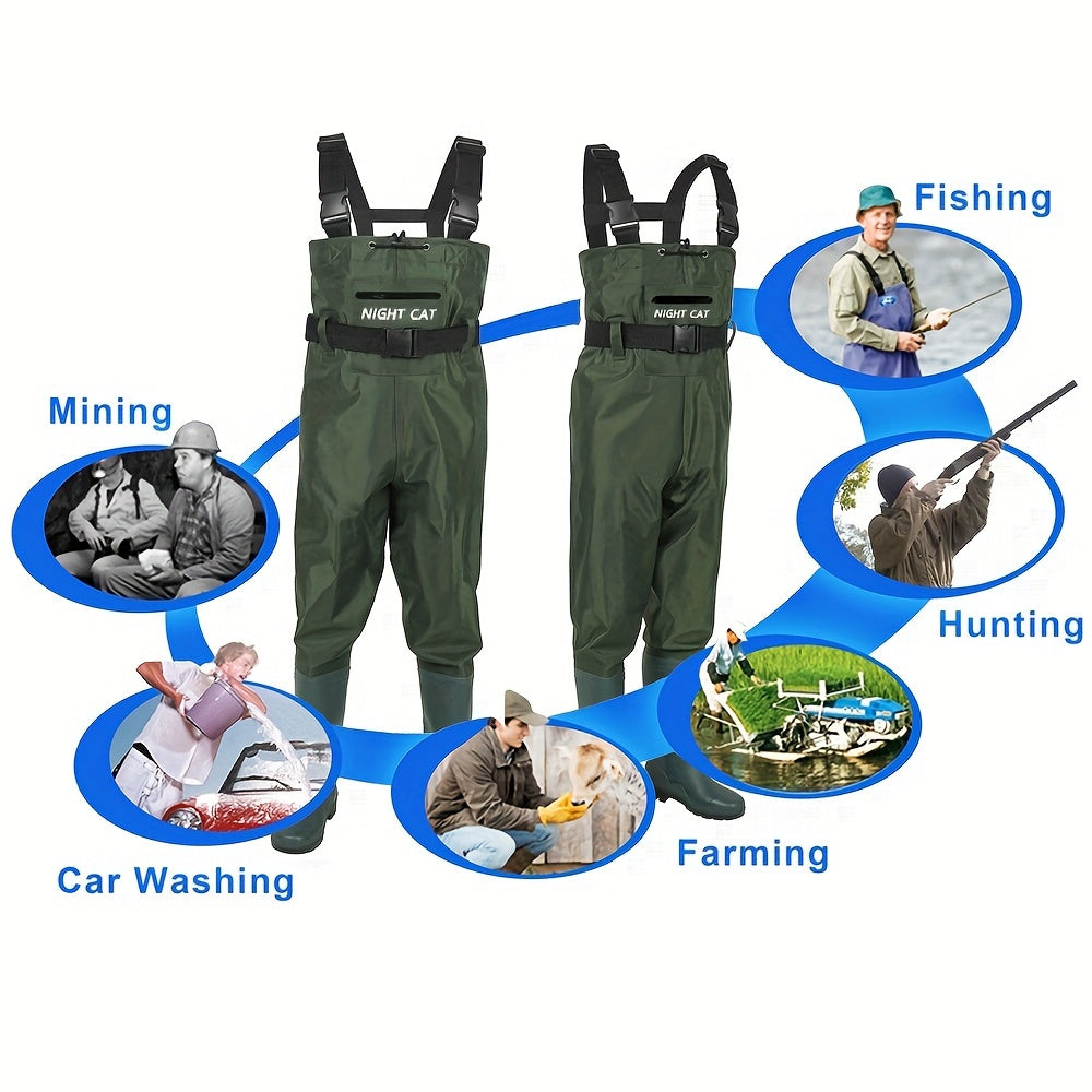 Waders with Boots for Men & Women