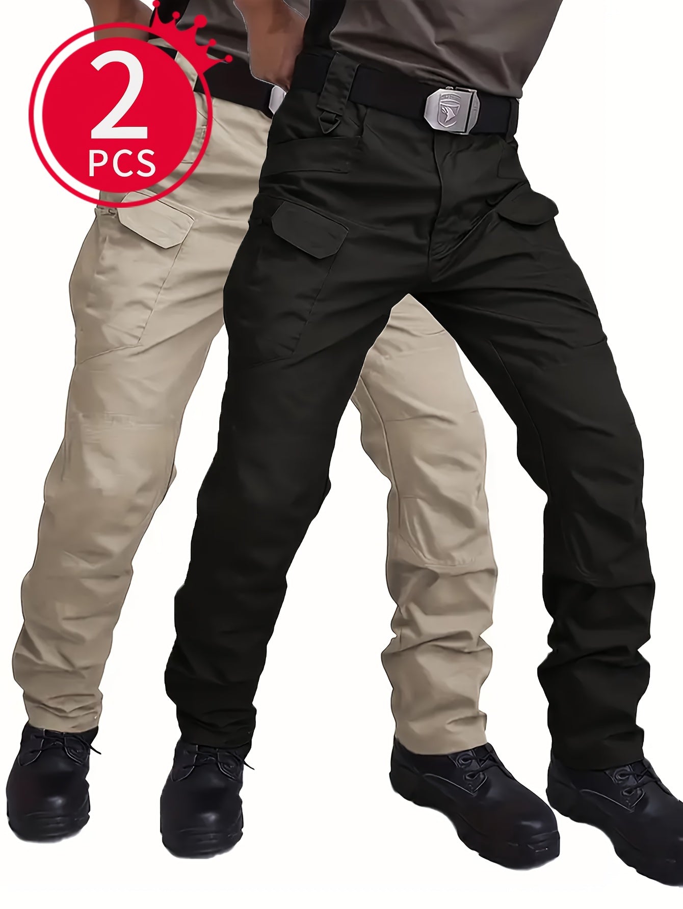 2 Pcs Men's Hiking Tactical Pants