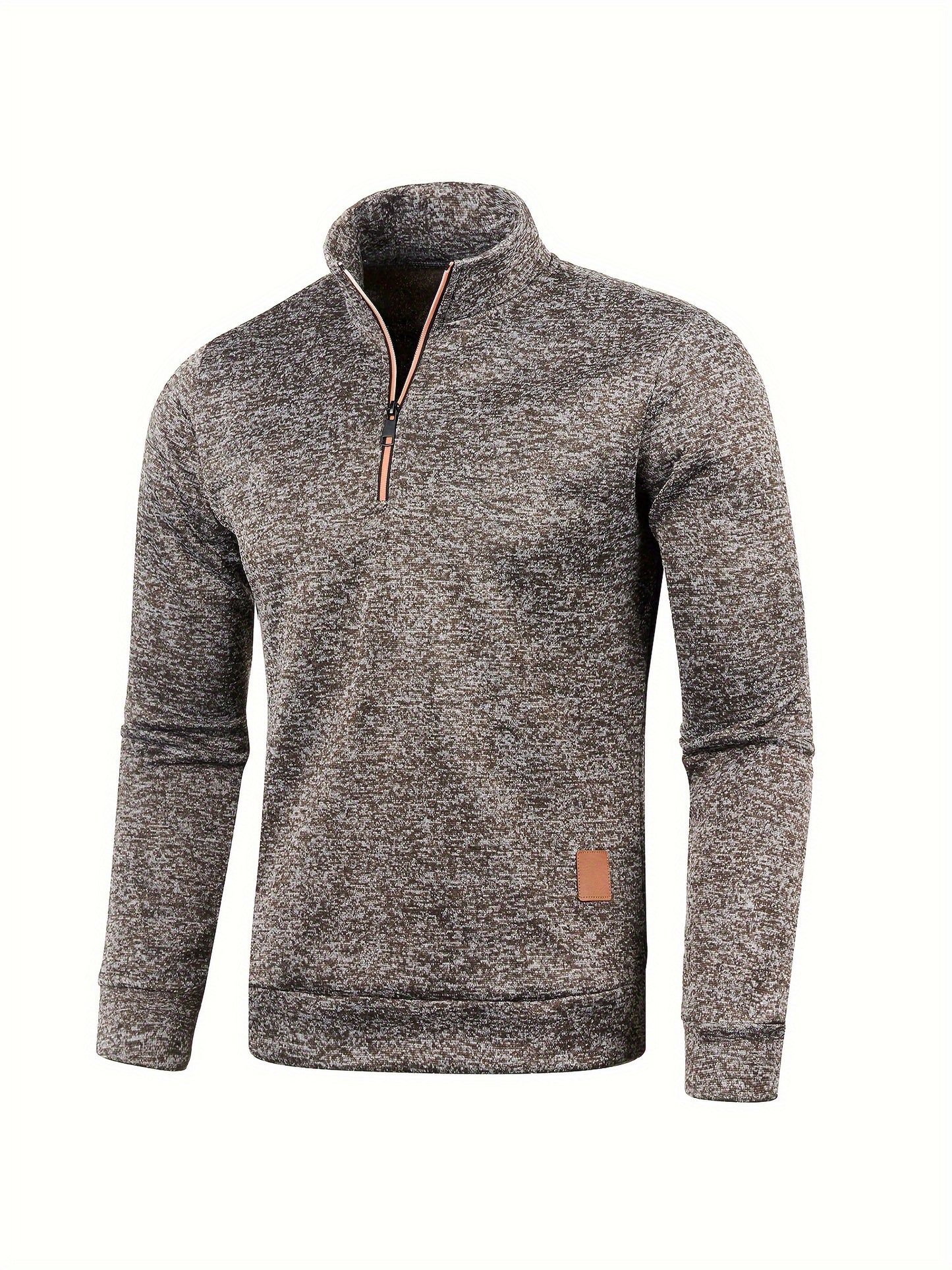 Men's Lightweight Fleece-Lined Pullover